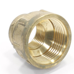 Муфта 1"-1/2", Богородский завод , резьба-резьба, вн., латунь