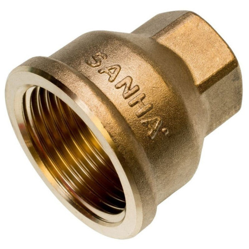 Муфта 1"-3/4", Sanha PURAFIT 3240, резьба-резьба, вн., бронза