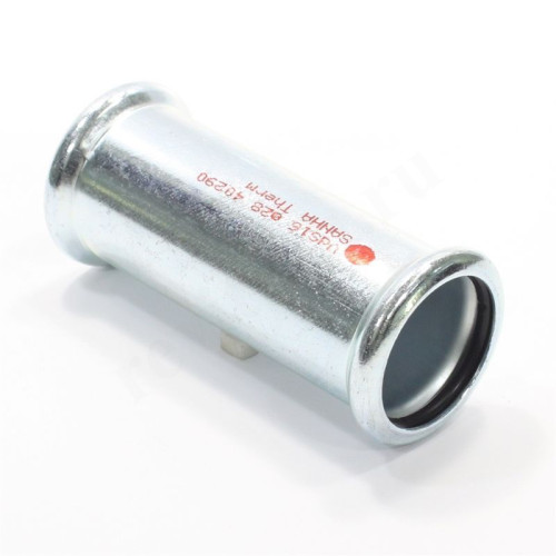 Муфта 28-28, Sanha Therm, 24270S, пресс-пресс, сталь (цинк)