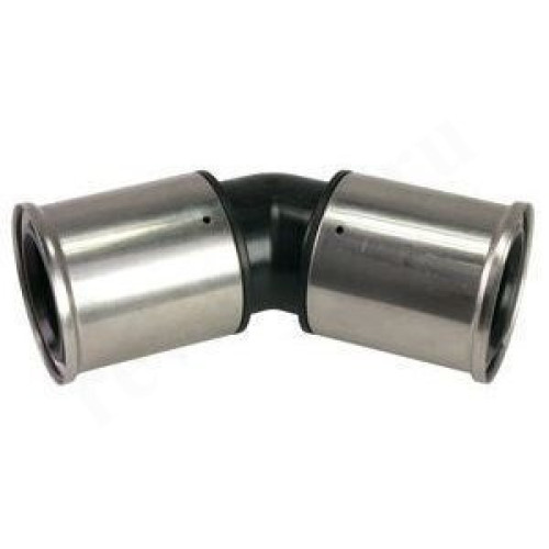 Угольник 45° 63-63, Henco PK, 27, пресс-пресс, PVDF