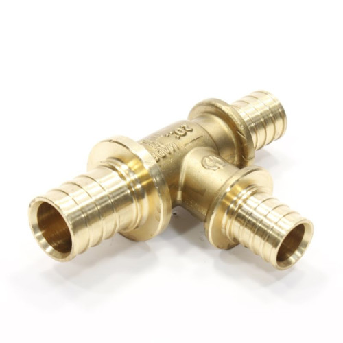 Тройник 25-20-20, General Fittings 3400, 13, надв.гильза-надв.гильза, латунь