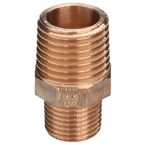 Ниппель 1"-1/2", Viega R2, 3245, резьба-резьба, нар., бронза