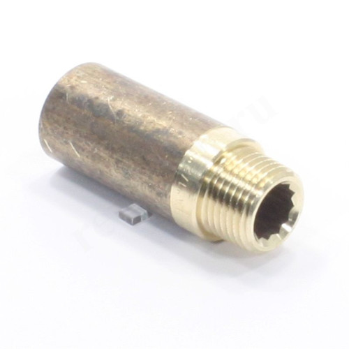 Удлинитель 1/2"-1/2", Sanha PuraFit 3513, резьба-резьба, вн.- нар., бронза, L50