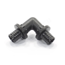 Угольник 90° 16-16, Rehau RAUTITAN, PX, надв.гильза-надв.гильза, полифениленсульфон