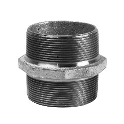 Ниппель 2"-2", Grundfos, резьба-резьба, нар., сталь (цинк)