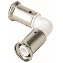 Угольник 90° 20-20, Henco PKW, 1, пресс-пресс, PVDF