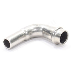 Отвод 90 15-15, WAAG Heavy Inox, пресс-труба, сталь нержавеющая