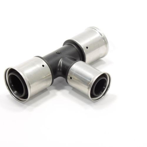 Тройник 40-32-40, Henco PK, 10, пресс-пресс, PVDF