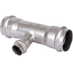 Тройник 42-22-42, Sanha NiroSan, 9130, пресс-пресс, сталь нержавеющая