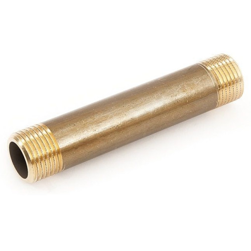 Удлинитель 1/2"-1/2", General Fittings 2600 43, резьба-резьба, нар., латунь, L75