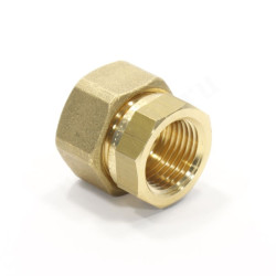 Переходник 16-1/2", Meibes Inoflex, обжим-резьба, вн., латунь