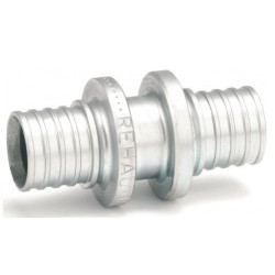 Муфта 25-25, Rehau RAUTHERM S, надв.гильза-надв.гильза, латунь (цинк)