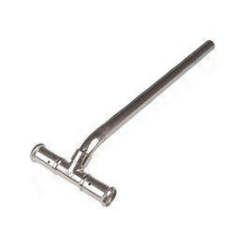 Трубка Т-образная 16-15-16, Henco P 22, пресс-труба, медь (никель), L300