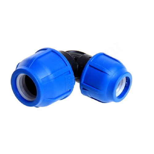 Отвод 90° 32-20, RTP, обжим-обжим, полипропилен