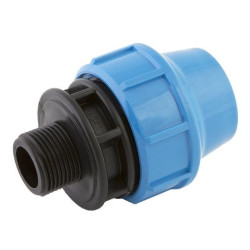 Переходник 40-1", Джилекс, обжим-резьба, нар., ПНД