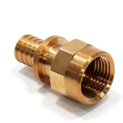 Переходник 16-1/2", Rehau RAUTITAN, RX+, надв.гильза-резьба, вн., бронза