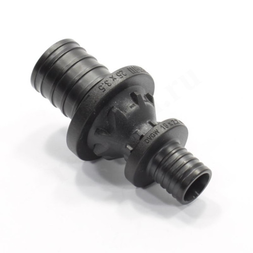 Муфта 25-16, Rehau RAUTITAN, PX, надв.гильза-надв.гильза, полифениленсульфон