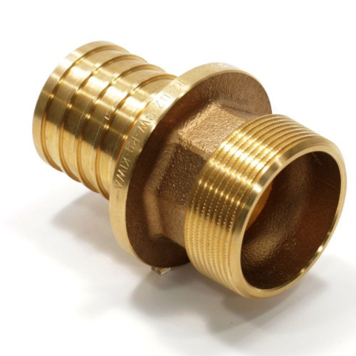 Переходник 63-2", Rehau RAUTITAN, RX+, надв.гильза-резьба, нар., бронза