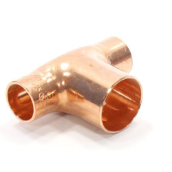 Тройник 15-22-15, Viega R4, 95130, пайка-пайка, медь