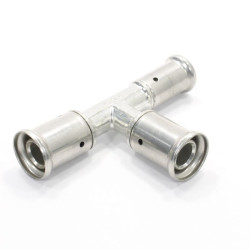 Тройник 20-20-16, Henco P, 11, пресс-пресс, латунь