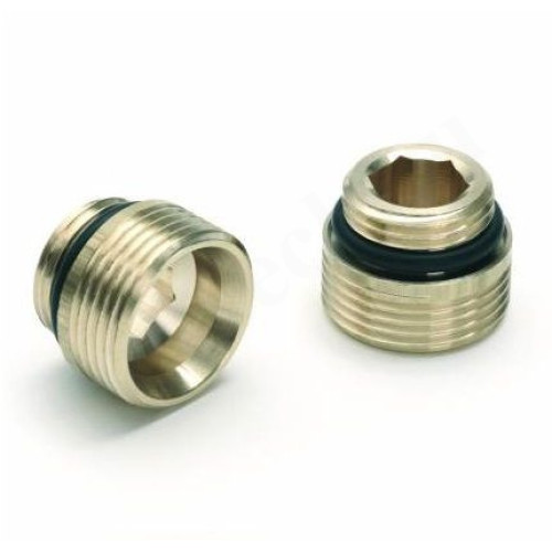 Ниппель 3/4"-1/2", Rehau RAUTITAN, резьба-резьба, нар., латунь евроконус