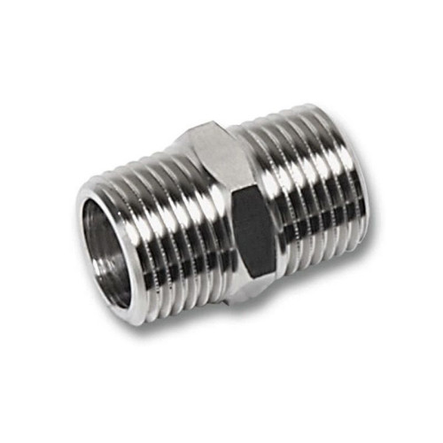 Ниппель 3/4"-3/4", Sanha NiroSan 9280, резьба-резьба, нар., сталь нержавеющая
