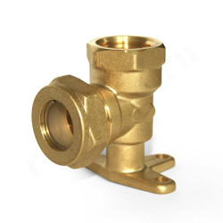 Водорозетка 20-3/4", Stahlmann EF, обжим-резьба, вн., латунь