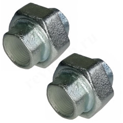 Американка 2"-2", Gidruss FIT.KBRS 50, резьба-резьба, вн., сталь