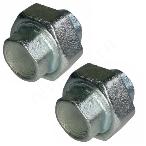 Американка 2"-2", Gidruss FIT.KBRS 50, резьба-резьба, вн., сталь