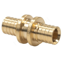 Муфта 20-20, Рехау RAUTITAN MX, надв.гильза-надв.гильза, латунь