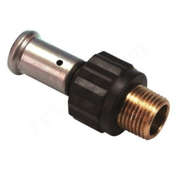 Переходник 20-1/2", Henco PK, 17, пресс-резьба, нар., PVDF