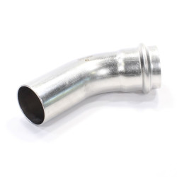 Отвод 45 42-42, WAAG Heavy Inox, пресс-труба, сталь нержавеющая