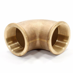 Отвод 90° 1 1/2"-1 1/2", Viega R2 3090, резьба-резьба, вн., бронза