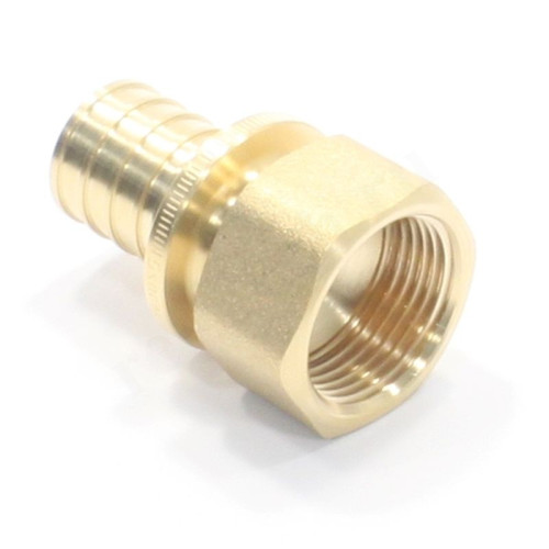 Переходник 25-3/4", Sanext, надв.гильза-резьба, вн., латунь