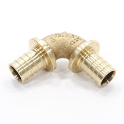 Угольник 90° 25-25, Rehau RAUTITAN PLATINUM, RX, надв.гильза-надв.гильза, бронза