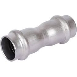 Муфта 108-108, Sanha NiroSan, 9270, пресс-пресс, сталь нержавеющая