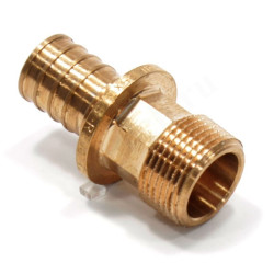 Переходник 25-3/4", Rehau RAUTITAN, RX+, надв.гильза-резьба, нар., бронза