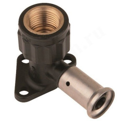 Водорозетка 26-3/4", Henco PK, 2, пресс-резьба, вн., PVDF