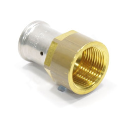 Переходник 26-1", Henco P, 18, пресс-резьба, вн., латунь