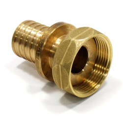 Переходник 40-1 1/2", Rehau RAUTITAN RX, надв.гильза-резьба, вн., бронза, с накид.гайкой