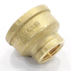 Муфта 1"-1/2", General Fittings 2600 47, резьба-резьба, вн., латунь
