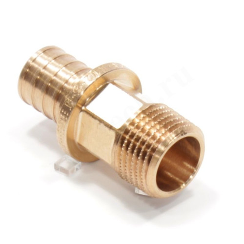 Переходник 20-1/2", Rehau RAUTITAN, RX+, надв.гильза-резьба, нар., бронза