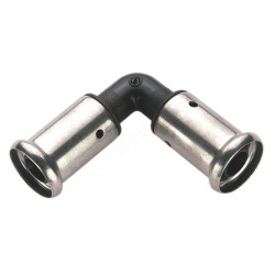 Угольник 90° 90-90, Henco PK, 1, пресс-пресс, PVDF