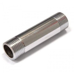 Удлинитель 1/2"-1/2", General Fittings 2600 43, резьба-резьба, нар., латунь (хром), L70