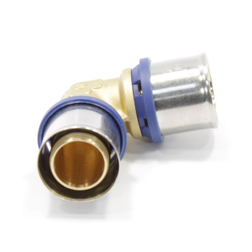 Угольник 90° 32-32, General Fittings 5S00, 20, пресс-пресс, латунь