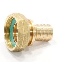 Переходник 32-1 1/2", Rehau RAUTITAN RX+, надв.гильза-резьба, вн., бронза, с накид.гайкой