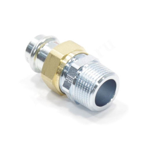 Американка 22-1", Viega Prestabo 1165, пресс-резьба, нар., сталь (цинк)