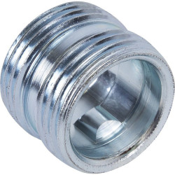 Ниппель 1"-1", No Name, резьба-резьба, нар., сталь (цинк)