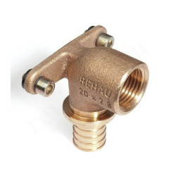 Водорозетка 25-3/4", Rehau RAUTITAN MX, надв.гильза-резьба, вн., латунь, L56