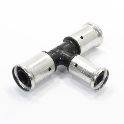 Тройник 20-16-20, Henco PK, 10, пресс-пресс, PVDF